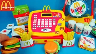 McDonald's toy cash register and Happy Meal play for children