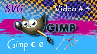 Video#4 | Способы рисования | Контуры, Контуры как инструмент рисования | Gimp с нуля