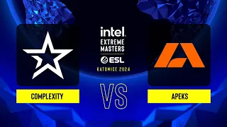 Complexity vs. Apeks - Map 1 [Vertigo] - IEM Katowice 2024 - Group A