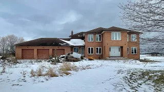 Abandoned $8,000,000 1980's Estate Home Forgotten in The Middle Of Nowhere