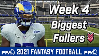 Week 4 Rest of Season Rankings | Biggest Fallers | 2021 Fantasy Football Advice