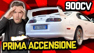 PRIMA ACCENSIONE della SUPRA da 900CV!