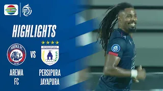 Highlights - Arema FC VS Persipura Jayapura | BRI Liga 1