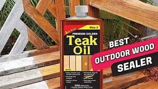 Best Outdoor Wood Sealers Review 2023 - UV Sun Damage, Fading, Water & Weather Protection