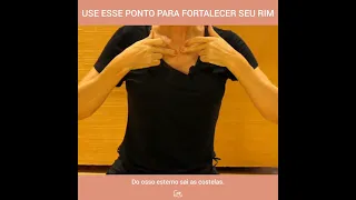 Use esse ponto para fortalecer seu rim