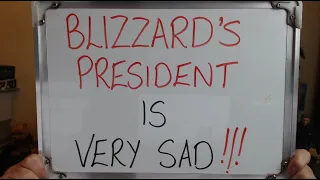 BLIZZARD'S PRESIDENT is SAD Because his Customers WANT STANDARDS!!