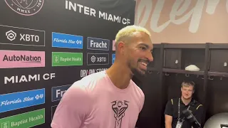 Drake Callender after beating LAFC with Messi