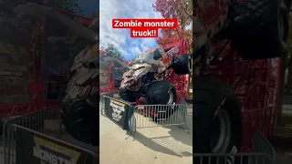 Zombie monster truck