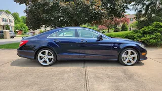 2012 Mercedes Benz CLS550 4matic walkaround and video tour