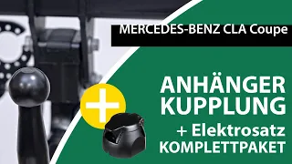 Anhängerkupplung abnehmbar MERCEDES-BENZ CLA Coupe  | Brink Komplettsatz + Montage von Rameder