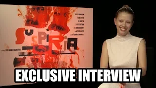 Mia Goth discusses SUSPIRIA (2018) - Exclusive Interview