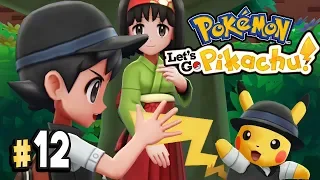 Pokemon Let's Go Pikachu Part 12 ERIKA GYM BATTLE Walkthrough Gameplay