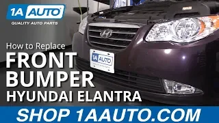 How to Remove Bumper Cover 07-10 Hyundai Elantra