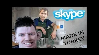 SKYPE: ГЛАД ВАЛАКАС - ПРОРВАЛО УНИТАЗ   ЖЕСТКИЙ РОФЛ РЕМОНТИНКА В 2 НОЧИ (Glad_Valakas) ROFL