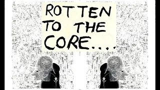 JOHN LYDON x JOE STRUMMER DISS : RUDIMENTARY PENI - ROTTEN TO THE CORE x ART x INFO x LYRICS - huge!