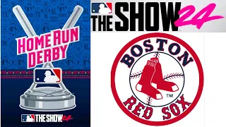 BOSTON RED SOX  HOMERUN DERBY  #mlb #theshow24 #baseball #homerun