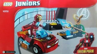 Lego 10721 Marvel SuperHeroes Juniors Iron Man vs Loki Review