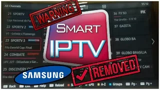 Smart IPTV Removed by Samsung
