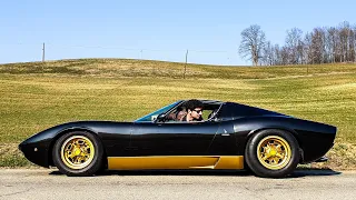 Black Lamborghini Miura SV is the best looking ever - Davide Cironi (SUBS)