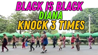 Black is black , Diana and Knock 3 times | Retro Dance workout | Rhenz waga | Kingz krew | Zumba