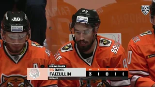 Zohorna feeds Faizullin for game-tying goal