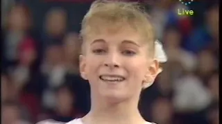 1993 World Gymnastics Championships - Women's Uneven Bars Final (Eurosport)