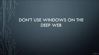 Don't Use Windows on the Deep Web chapter 2