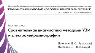 Мастер-класс: Сравнительная диагностика методами УЗИ и ЭМГ. Дружинин Д.С., Николаев С.Г.