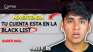 Garena me metió a la "BLACK LIST"😰