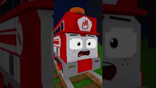 Flicker's Ghostly Surprise #shorts #roblox #robloxshorts #mightyexpress #halloween2023