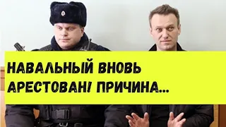 Навальный вновь арестован. Кто за этим стоит.