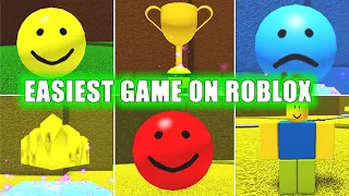 EASIEST GAME ON ROBLOX *All Badges and Endings* PART 1