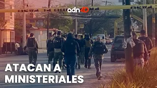 Así fue el ataque a agentes ministeriales en Nuevo León, hay dos sujetos detenidos