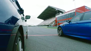 BMW M550i xDrive G30 vs. BMW M5 F10: Drag Race