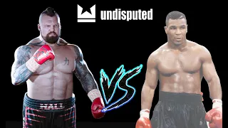 Eddie Hall vs Mike Tyson - Undisputed Boxing Game - Full Fight Gameplay!