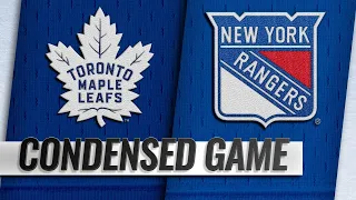 02/10/19 Condensed Game: Maple Leafs @ Rangers