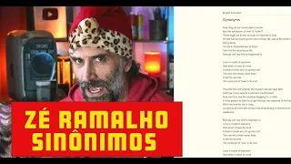 Zé Ramalho -  Sinônimos - lyrics reaction & review