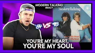DOUBLE REACT Modern Talking Reaction You're My Heart, You're My Soul | Dereck Reacts