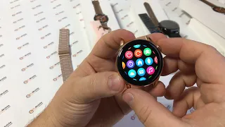 Смарт часы DT3 Metal с ЭКГ - копия Huawei watch