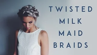 Pull Through Milkmaid Braids