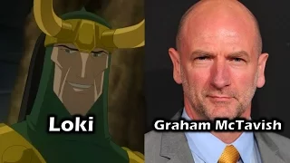 Characters and Voice Actors - Hulk Vs. Thor