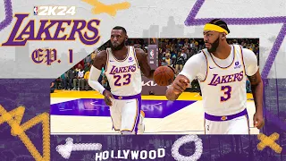 LeBron Era Ends... | NBA 2K24 Los Angeles Lakers MyNBA | EP. 1