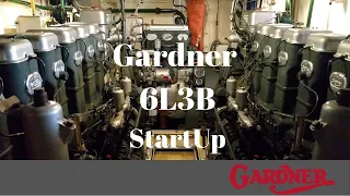 Gardner 6L3B Startup