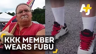 KKK Member Confronted For Wearing FUBU At Confederate Flag Rally, Doesn't See A Problem