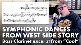 Bass Clarinet Excerpt: Symphonic Dances from West Side Story — "Cool"