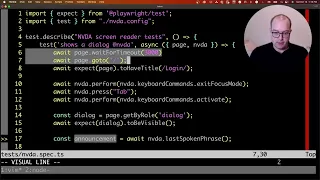 Testing React Accessibility with Screen Readers NVDA + VoiceOver (continued)