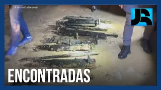 Polícia Civil de São Paulo encontra mais nove metralhadoras que foram furtadas do Exército