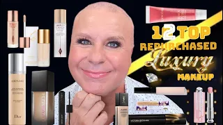 TOP 10 (12) MOST REPURCHASED LUXURY MAKEUP #tag #sofiaseesbeauty #allisonchase #luxurymakeup