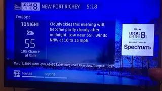 The Weather Channel - Local on the 8's 3/4/19