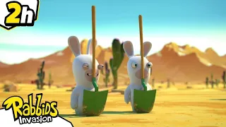 ¡Los Rabbids se esconden!|Rabbids La Invasión| Nueva compilación 2H|Dibujos animados para niños